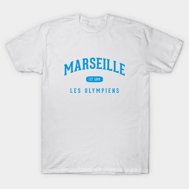 Olympique de Marseille T-Shirt by CulturedVisuals